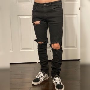 MNML Denim w/ Side Zipper Jeans (Sz 32)